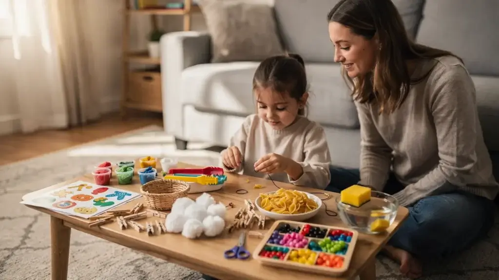 Easy Fine Motor Activities for Preschoolers at Home