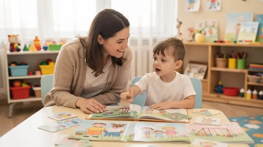 Picture Talk for Kindergarten: How Visual Conversations Build Speech and Language Skills