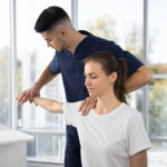 Women consulting a physiotherapist in Dubai - Bridges Speech Center