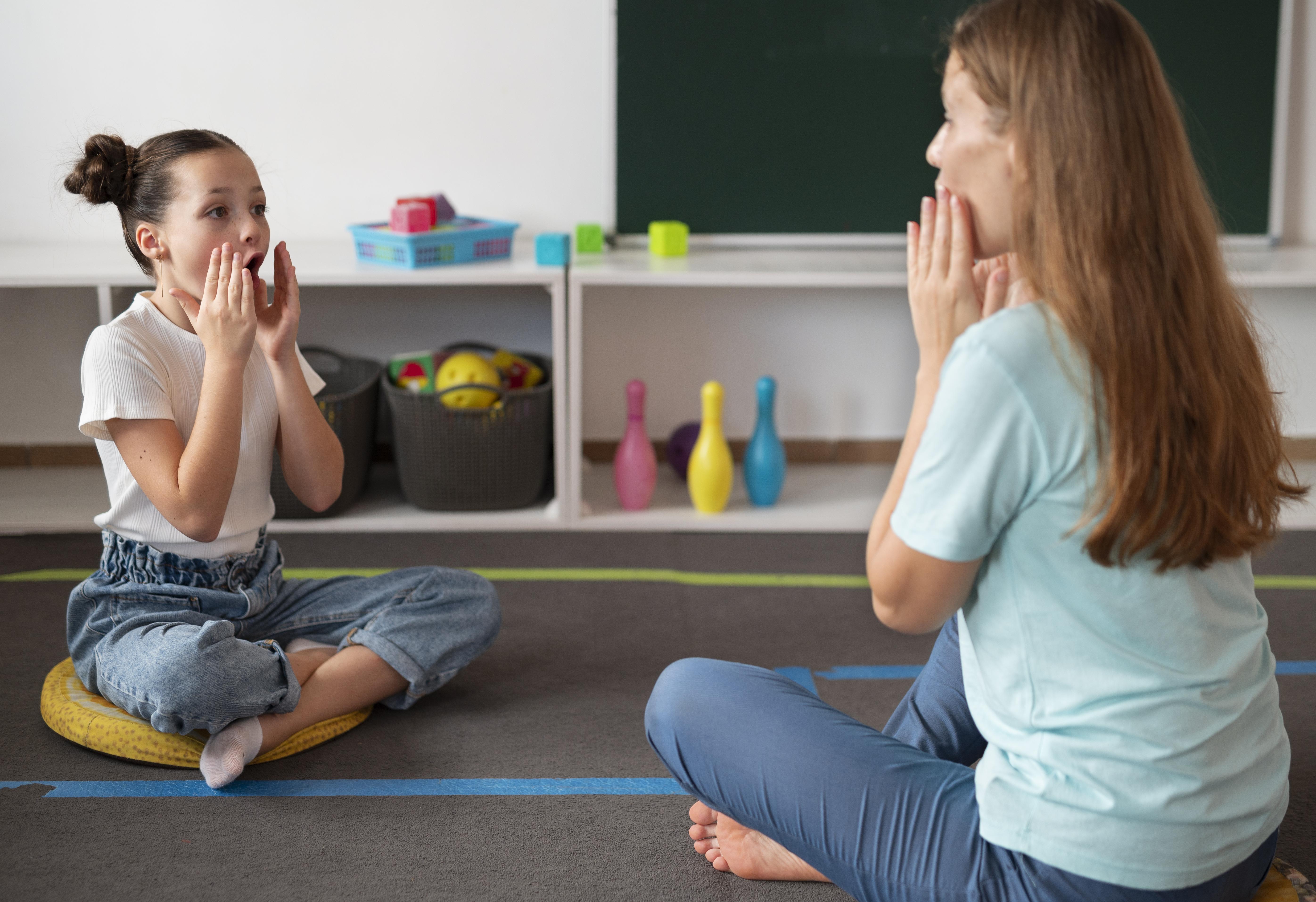 oral motor exercise speech therapy at bridges
