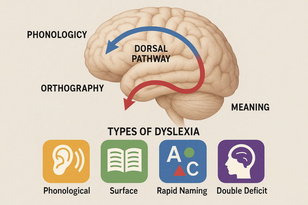 four types of dyslexia