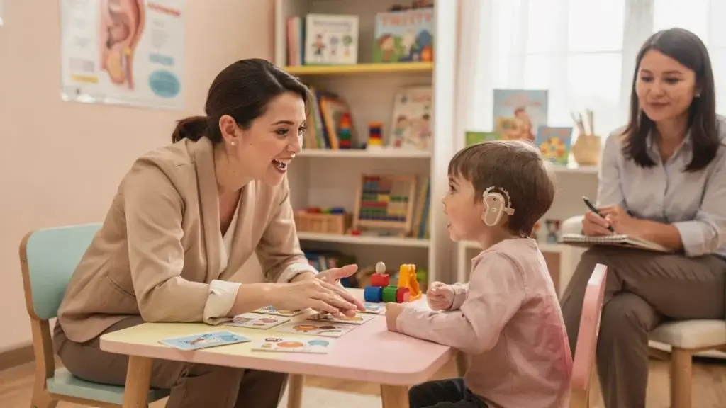 Auditory verbal therapy Vs speech therapy