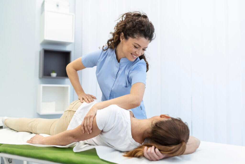 backpain physiotherapy at home