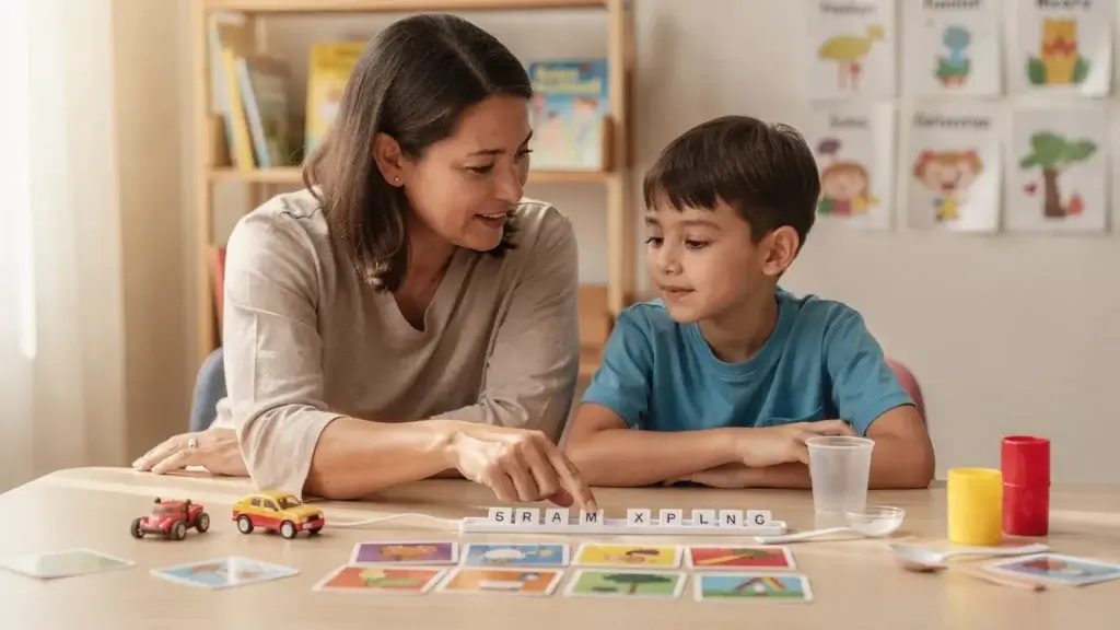 language therapy activity